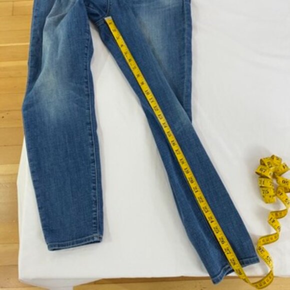 LUCKY BRAND | Blue Mid Rise Ava Skinny Jeans | Size 12/31 - Picture 9 of 12